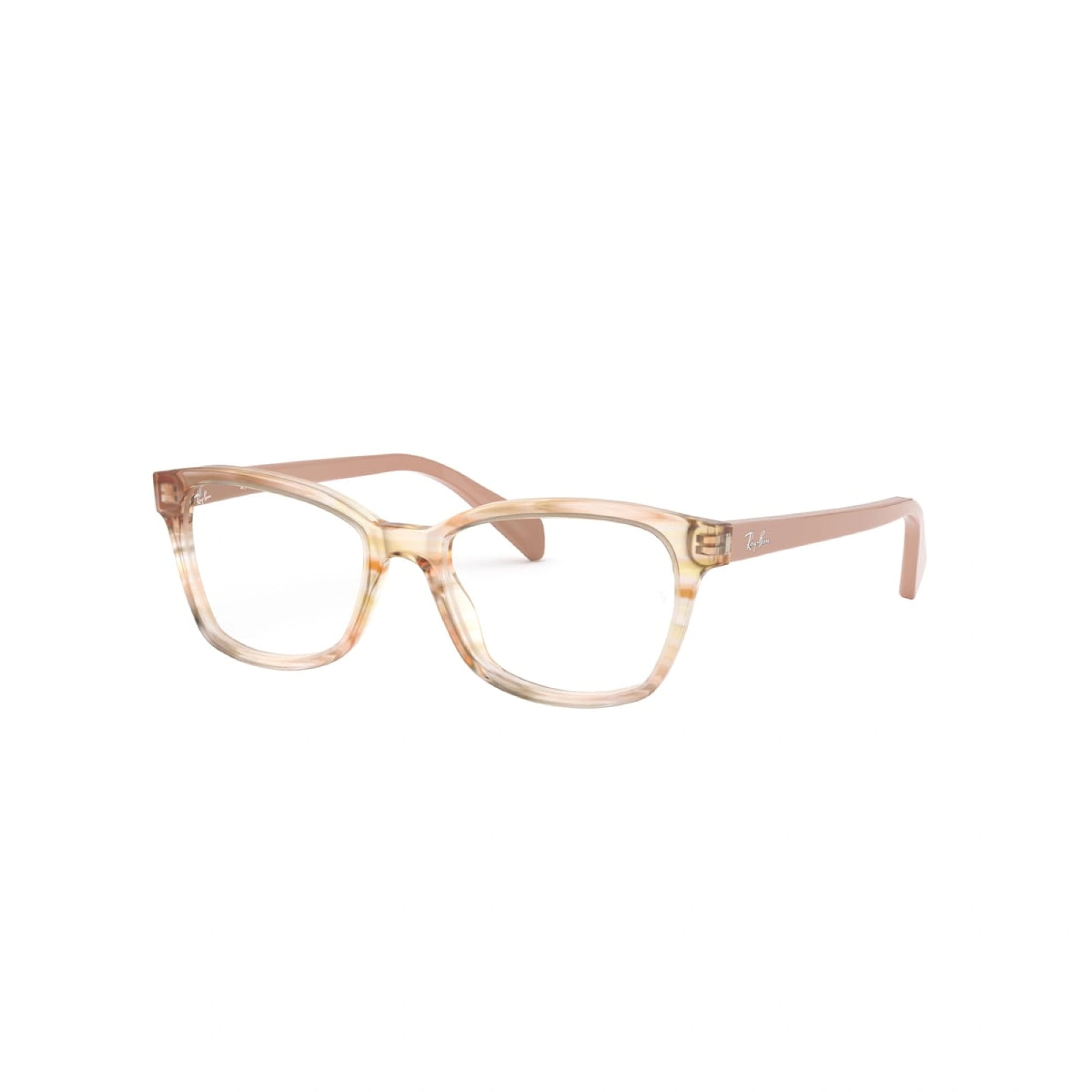 RAY-BAN JUNIOR RY 1591 - 3809 MARRONE SPOGLIATO MULTICOLORE | OCCHIALE DA VISTA DONNA | CALIBRO 46