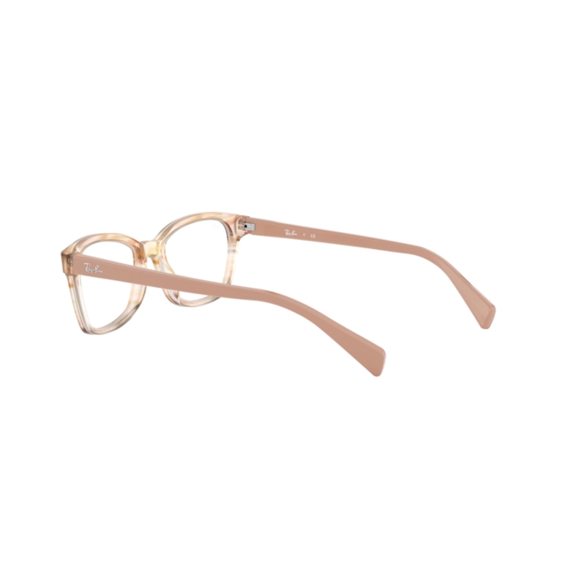 RAY-BAN JUNIOR RY 1591 - 3809 MARRONE SPOGLIATO MULTICOLORE | OCCHIALE DA VISTA DONNA | CALIBRO 46