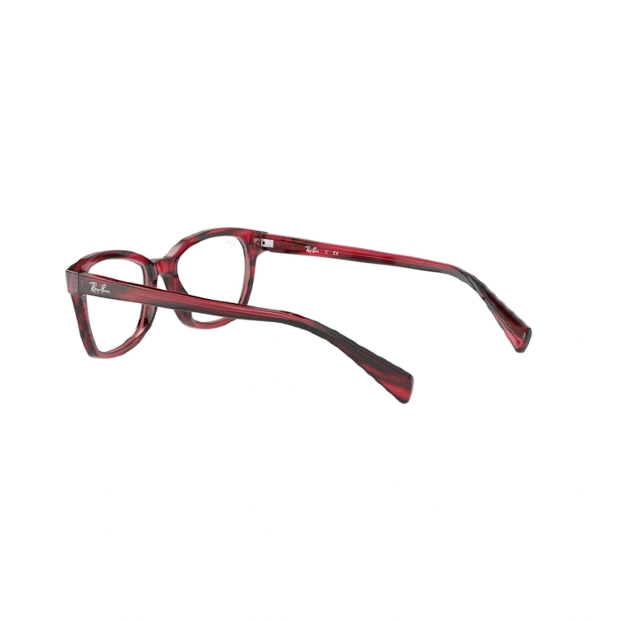 RAY-BAN JUNIOR RY 1591 - 3849 ROSSO A STRISCE | OCCHIALE DA VISTA BAMBINA | CALIBRO 46
