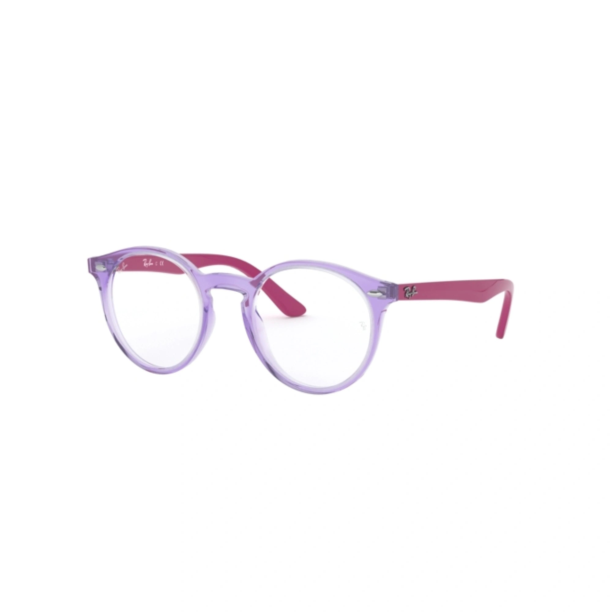 RAY-BAN JUNIOR RY 1594 - 3810 VIOLA TRASPARENTE | OCCHIALE DA VISTA UNISEX | CALIBRO 44