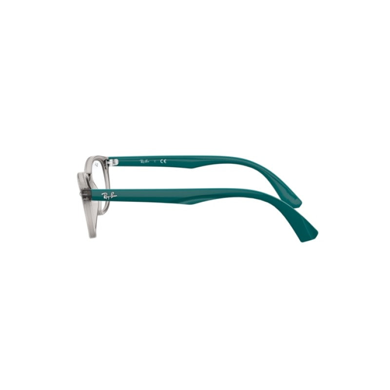 OCCHIALI DA VISTA BAMBINO UNISEX | RAY-BAN JUNIOR RY 1599 - 3842 GRIGIO TRASPARENTE - CALIBRO 46