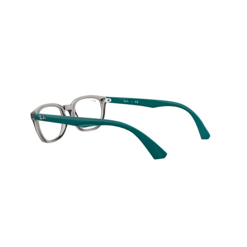 OCCHIALI DA VISTA BAMBINO UNISEX | RAY-BAN JUNIOR RY 1599 - 3842 GRIGIO TRASPARENTE - CALIBRO 46