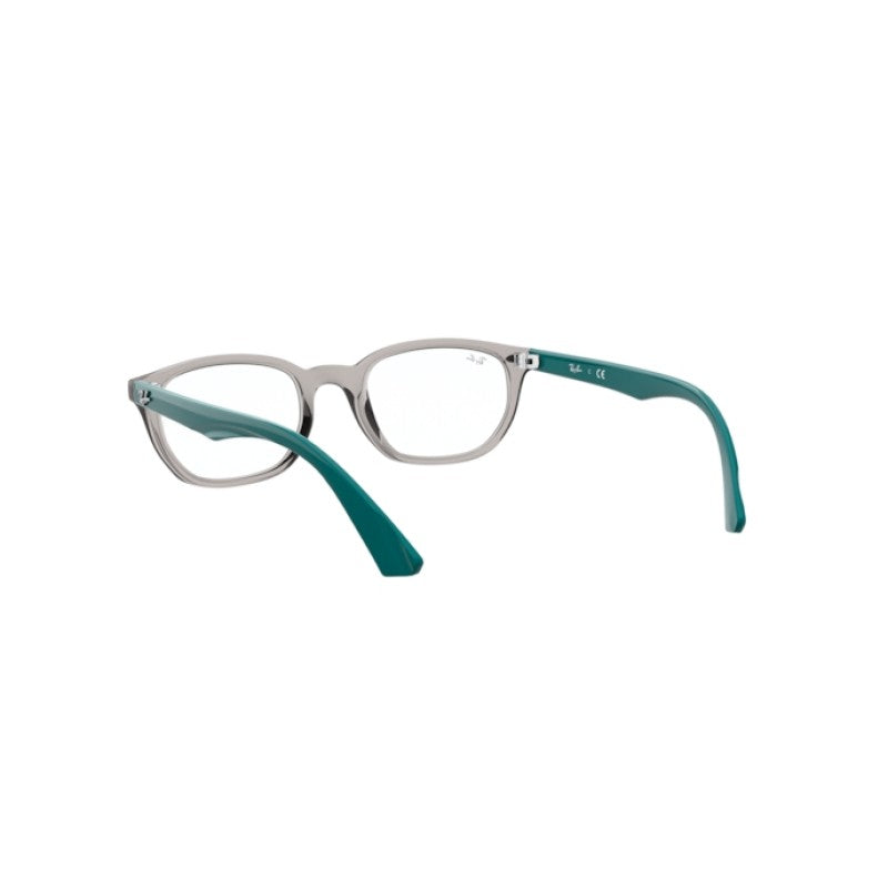 OCCHIALI DA VISTA BAMBINO UNISEX | RAY-BAN JUNIOR RY 1599 - 3842 GRIGIO TRASPARENTE - CALIBRO 46