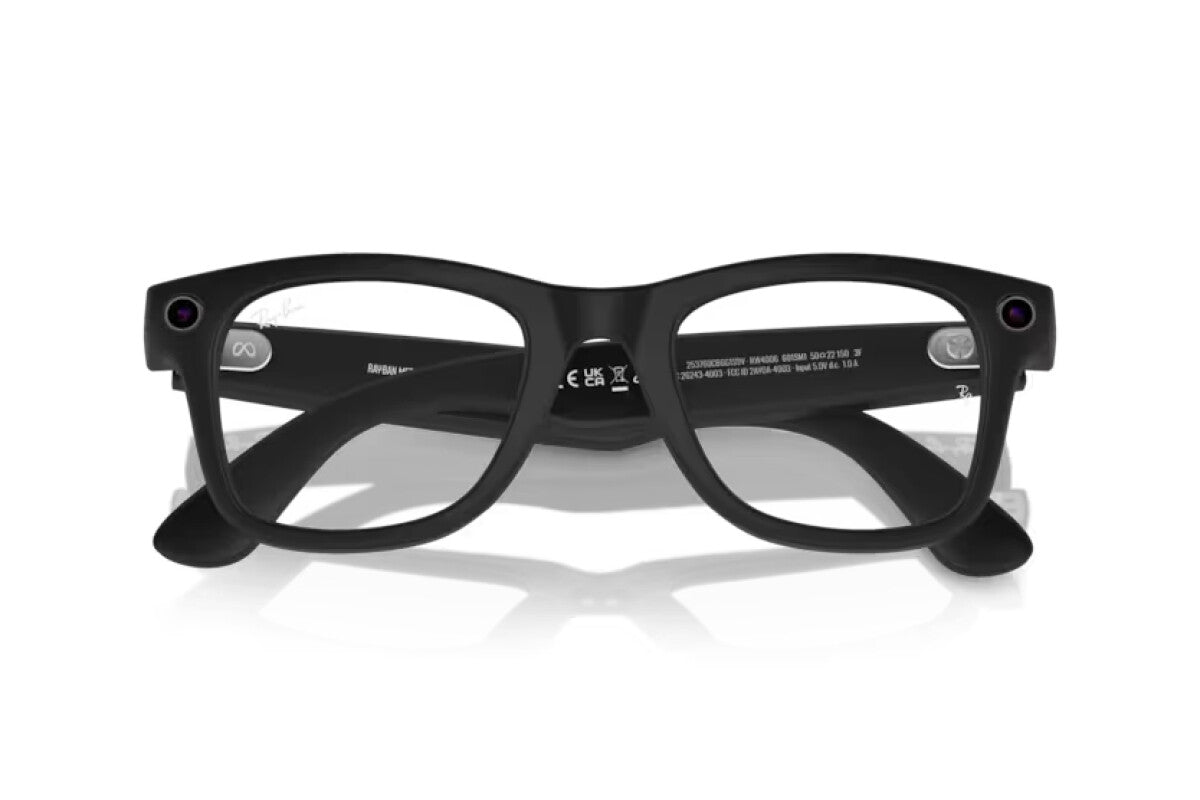 OCCHIALE DA SOLE UNISEX RAY-BAN META SMART GLASSES WAYFARER RW 4006 (601SM1)