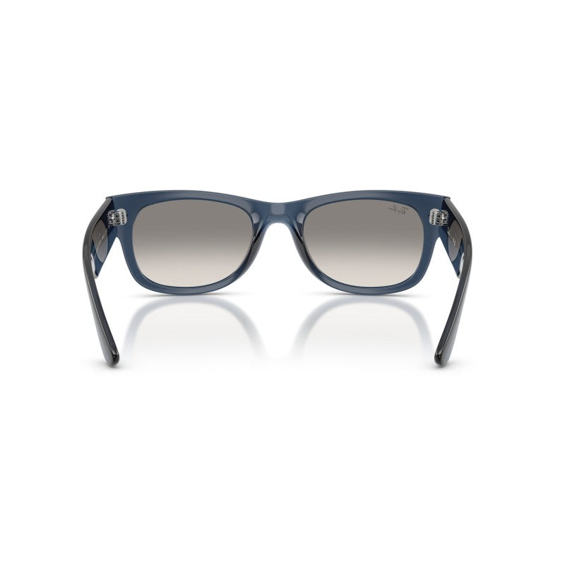 OCCHIALE DA SOLE UNISEX | RAY-BAN RB 0832S - MEGA WAYFARER II 684532 BLU SCURO TRASPARENTE - CALIBRO 52