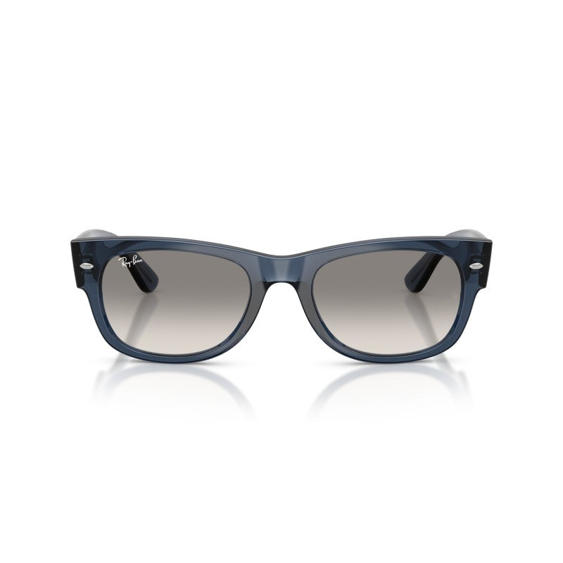 OCCHIALE DA SOLE UNISEX | RAY-BAN RB 0832S - MEGA WAYFARER II 684532 BLU SCURO TRASPARENTE - CALIBRO 52