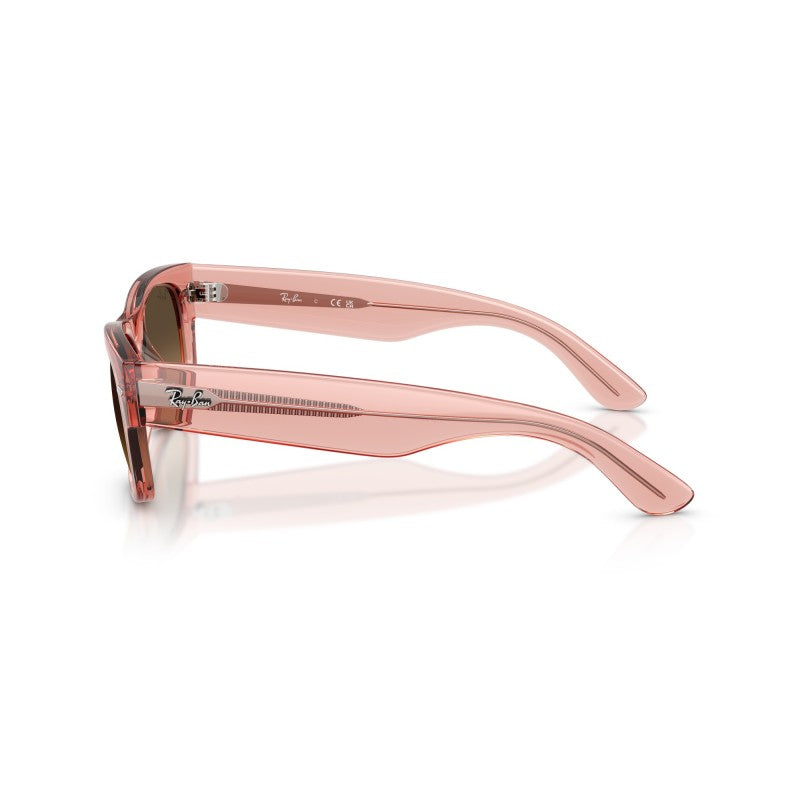 OCCHIALE DA SOLE UNISEX | RAY-BAN RB 0832S - MEGA WAYFARER II 684843 ROSA TRASPARENTE - CALIBRO 52