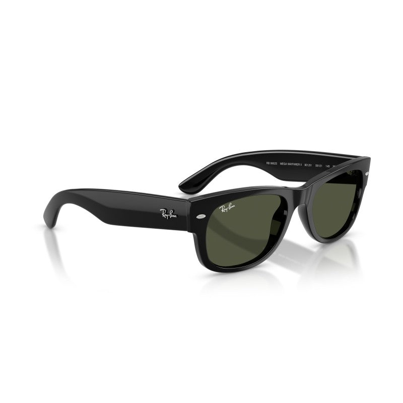 OCCHIALE DA SOLE UNISEX | RAY-BAN RB 0832S - MEGA WAYFARER II 901/31 NERO - CALIBRO 55