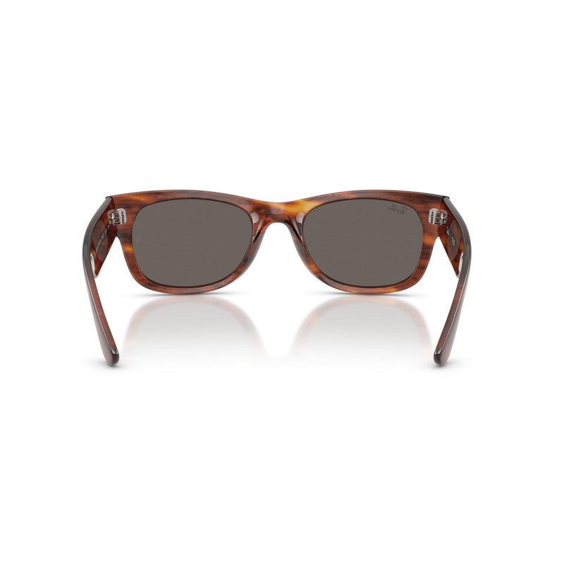 OCCHIALE DA SOLE UNISEX | RAY-BAN RB 0832S - MEGA WAYFARER II 954/B1 AVANA A STRISCE - CALIBRO 55