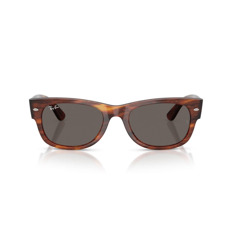 OCCHIALE DA SOLE UNISEX | RAY-BAN RB 0832S - MEGA WAYFARER II 954/B1 AVANA A STRISCE - CALIBRO 52