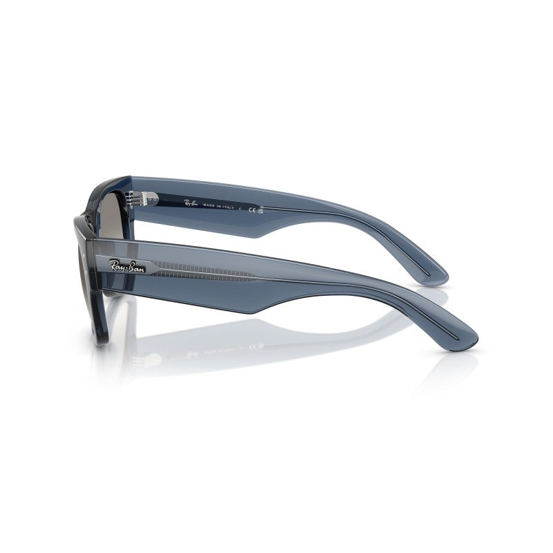 OCCHIALE DA SOLE UNISEX | RAY-BAN RB 0840S - MEGA WAYFARER 684532 BLU SCURO TRASPARENTE - CALIBRO 51