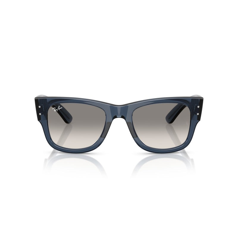 OCCHIALE DA SOLE UNISEX | RAY-BAN RB 0840S - MEGA WAYFARER 684532 BLU SCURO TRASPARENTE - CALIBRO 51