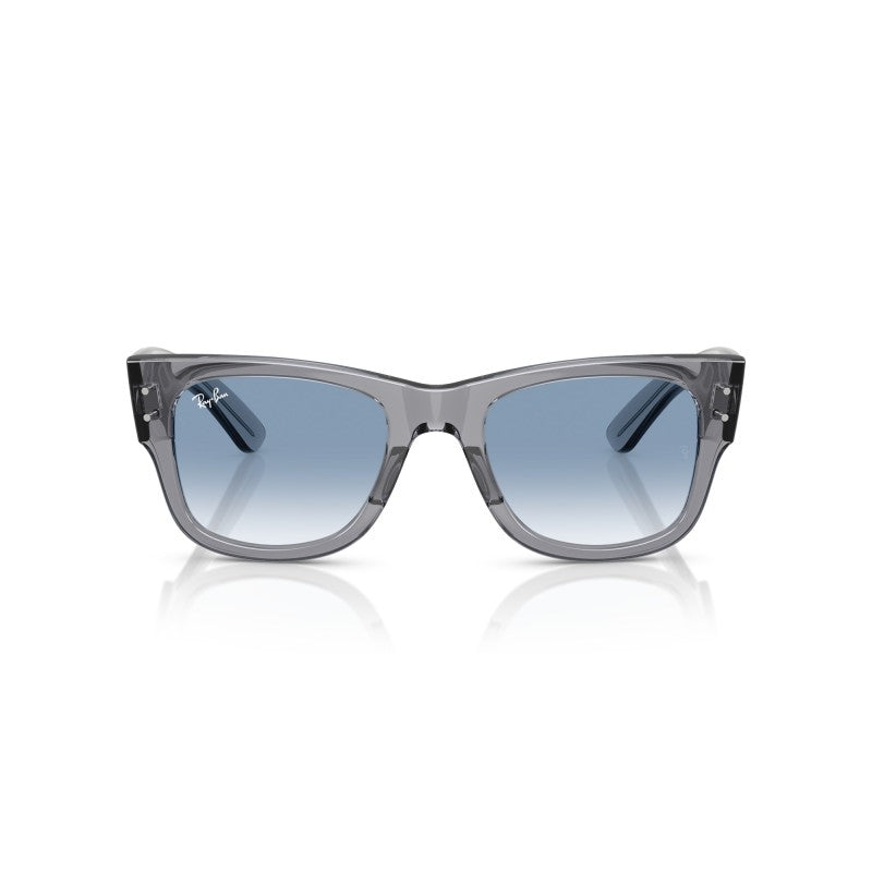 OCCHIALE DA SOLE UNISEX | RAY-BAN RB 0840S - MEGA WAYFARER 68463F GRIGIO TRASPARENTE - CALIBRO 51