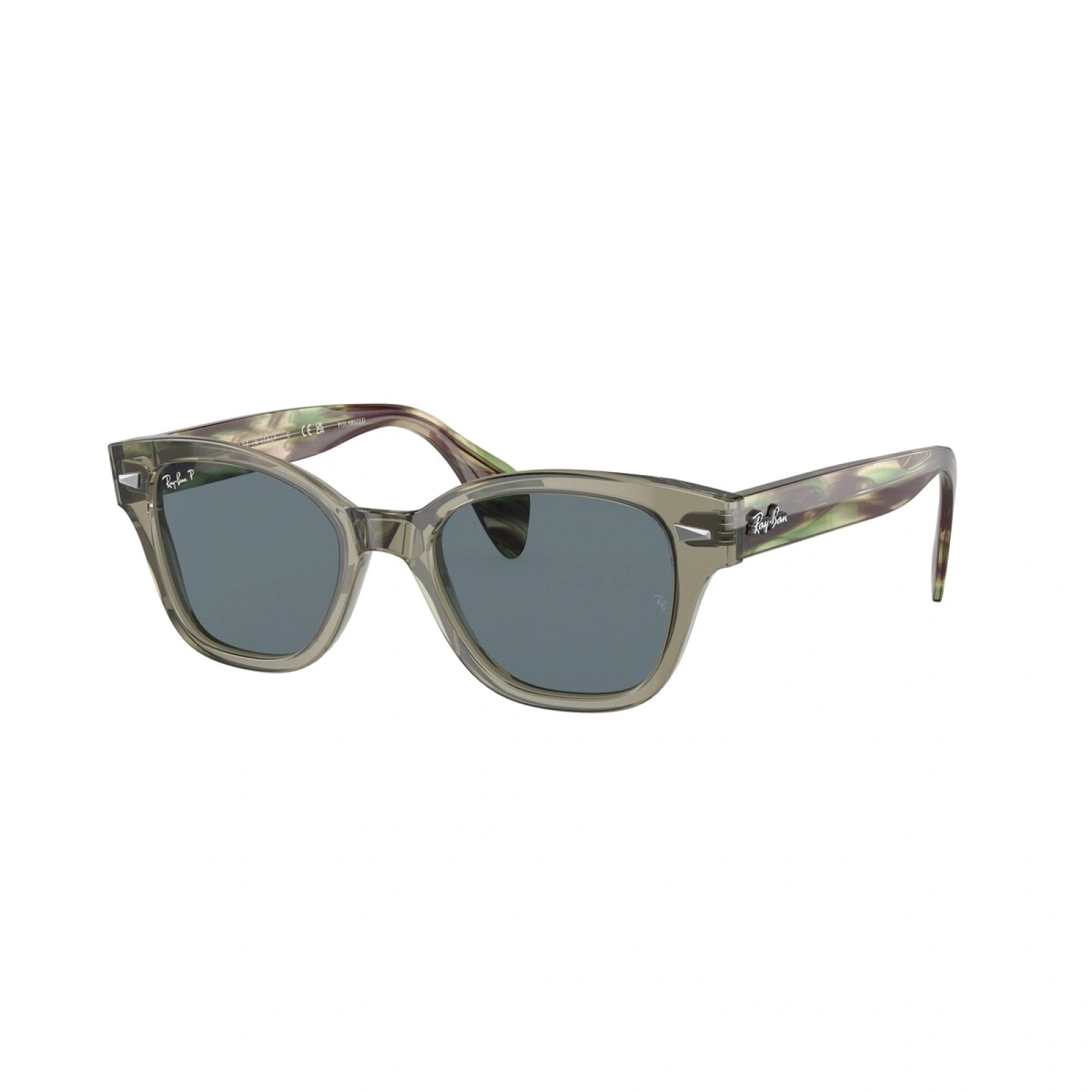 RAY-BAN RB 0880S - 66353R VERDE TRASPARENTE | OCCHIALE DA SOLE UNISEX CALIBRO 49