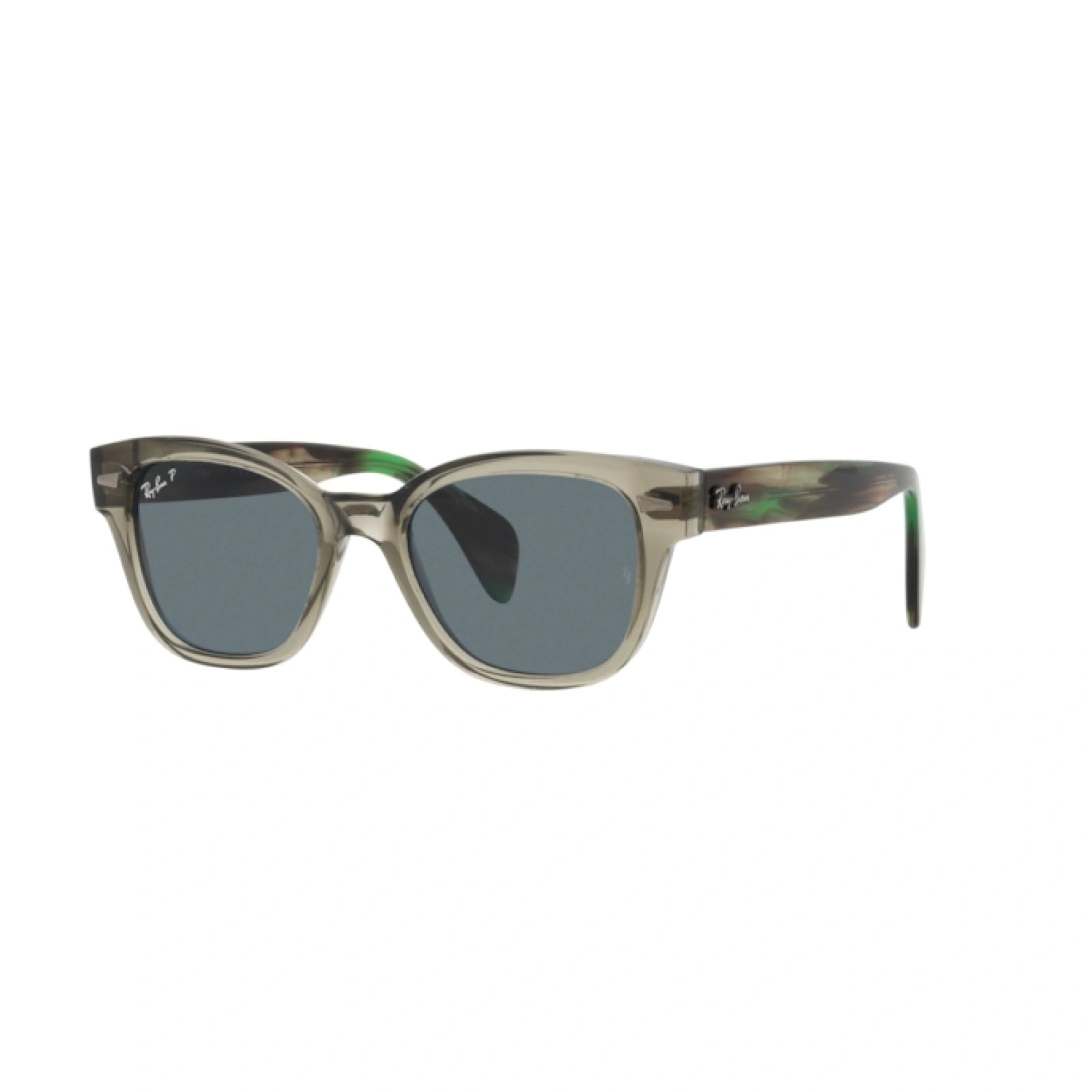 RAY-BAN RB 0880S - 66353R VERDE TRASPARENTE | OCCHIALE DA SOLE UNISEX CALIBRO 49