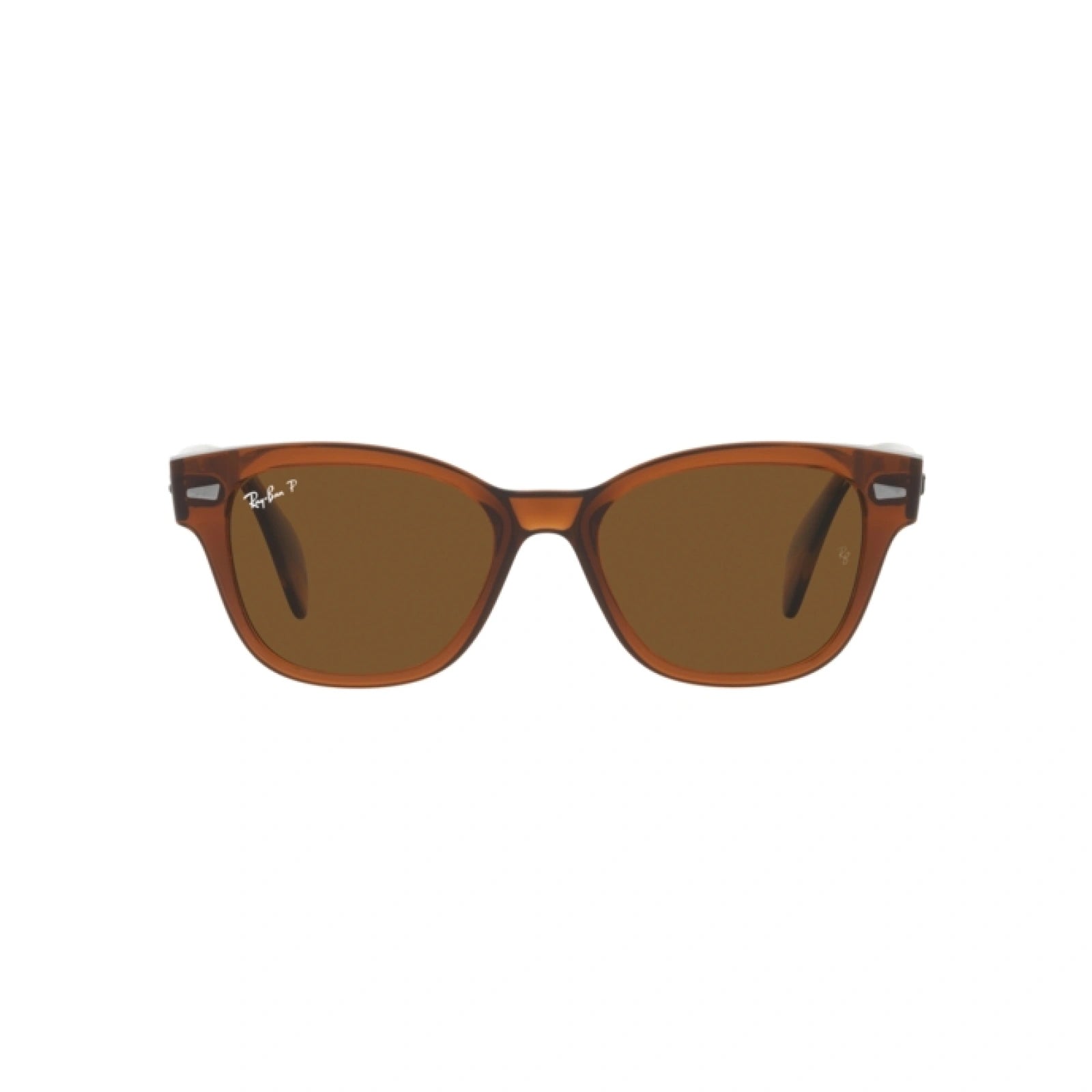 RAY-BAN RB 0880S - 664057 MARRONE TRASPARENTE | OCCHIALE DA SOLE UNISEX CALIBRO 52