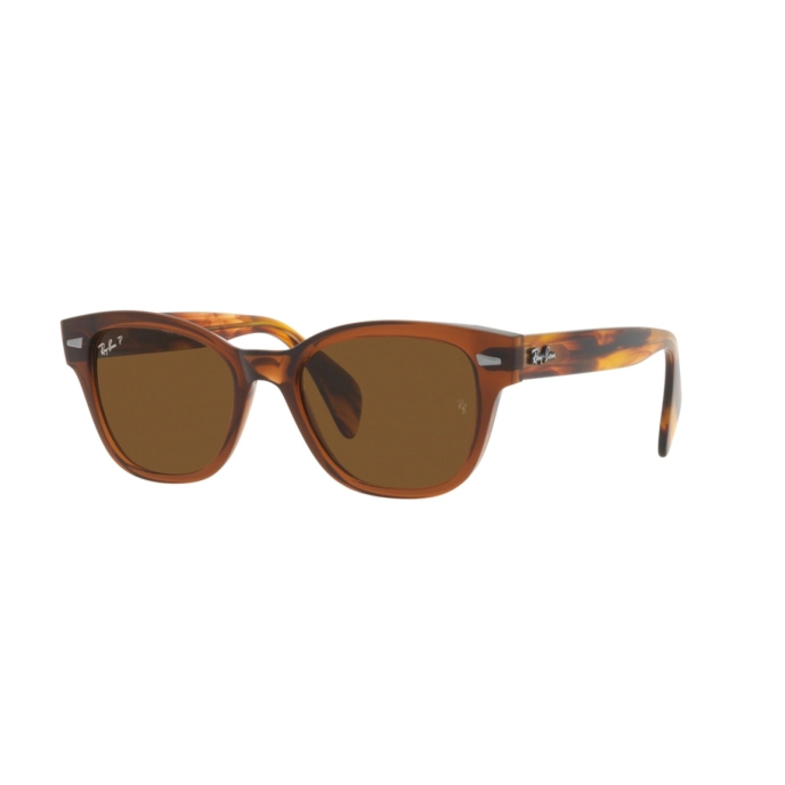RAY-BAN RB 0880S - 664057 MARRONE TRASPARENTE | OCCHIALE DA SOLE UNISEX CALIBRO 52