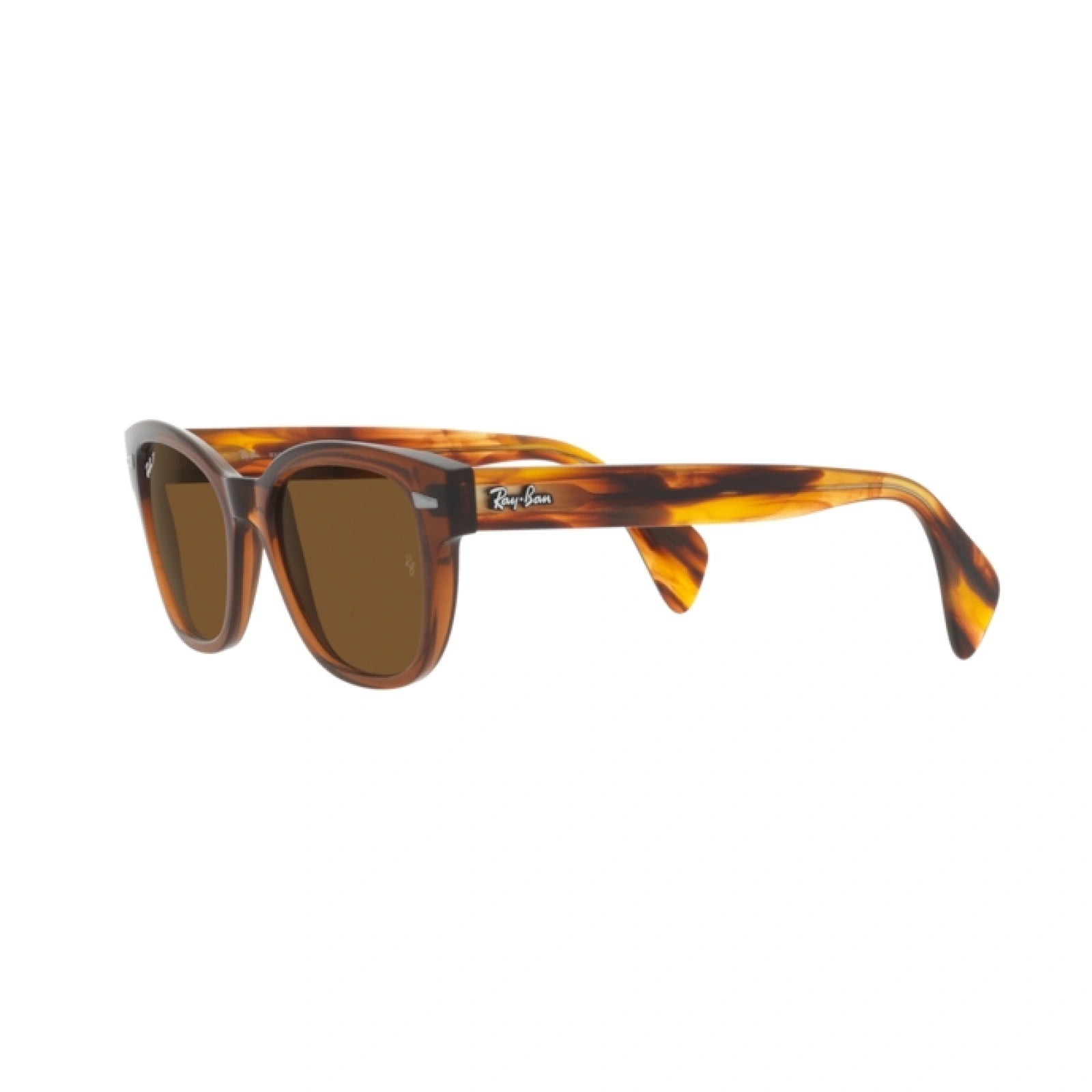 RAY-BAN RB 0880S - 664057 MARRONE TRASPARENTE | OCCHIALE DA SOLE UNISEX CALIBRO 52