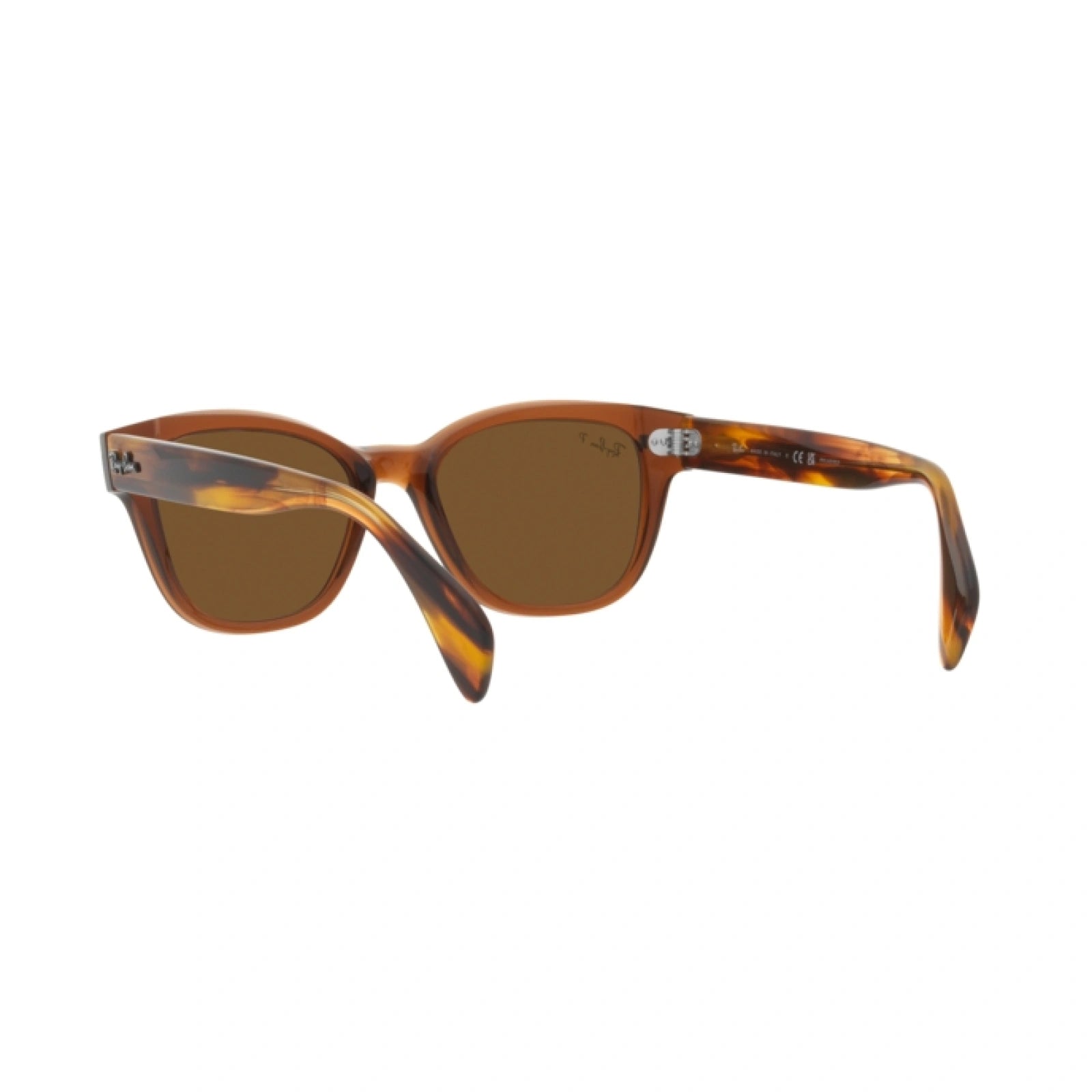 RAY-BAN RB 0880S - 664057 MARRONE TRASPARENTE | OCCHIALE DA SOLE UNISEX CALIBRO 52