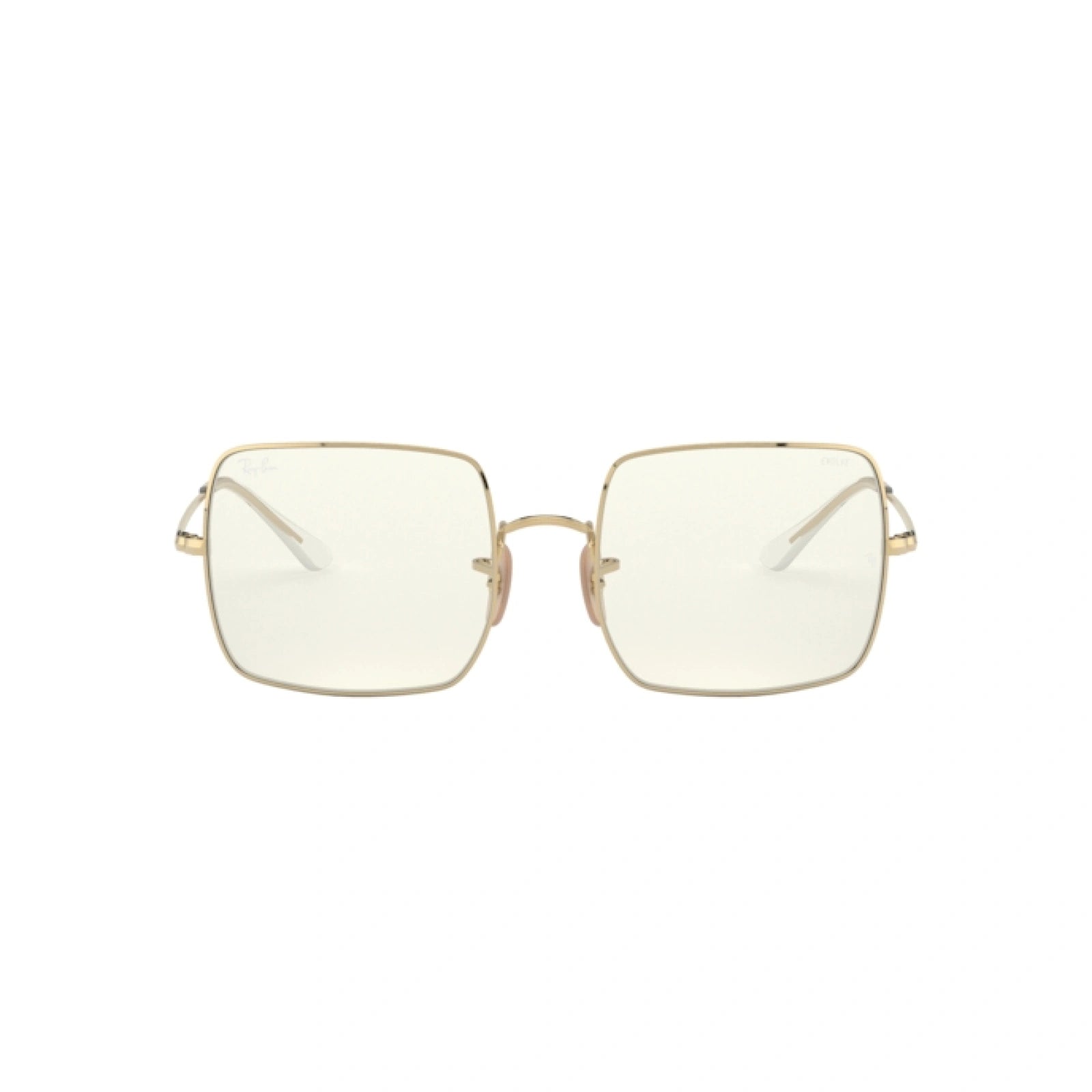 RAY-BAN RB 1971 SQUARE 001/5F POLISHED GOLD | WOMEN'S SUNGLASSES 