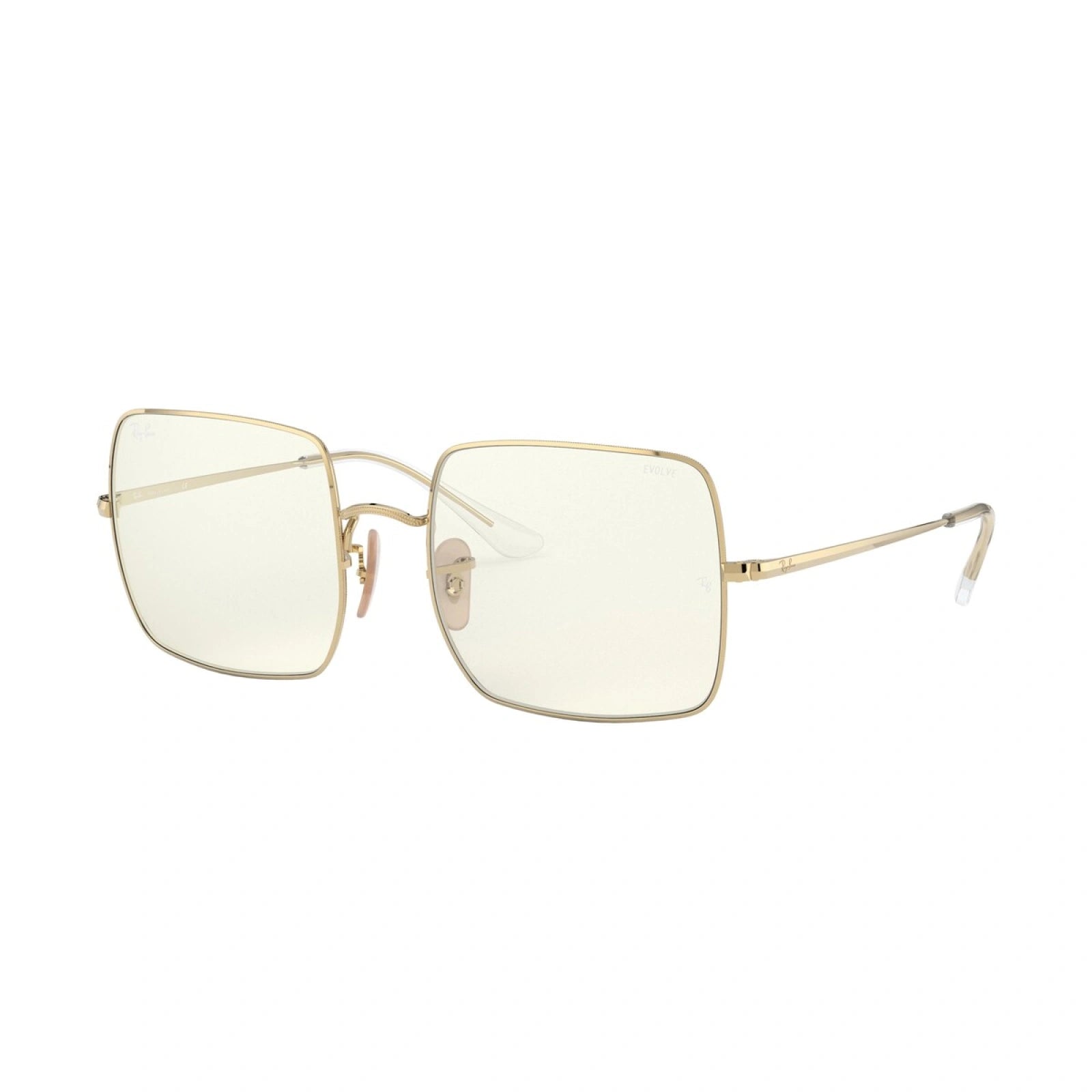 RAY-BAN RB 1971 SQUARE 001/5F POLISHED GOLD | WOMEN'S SUNGLASSES 