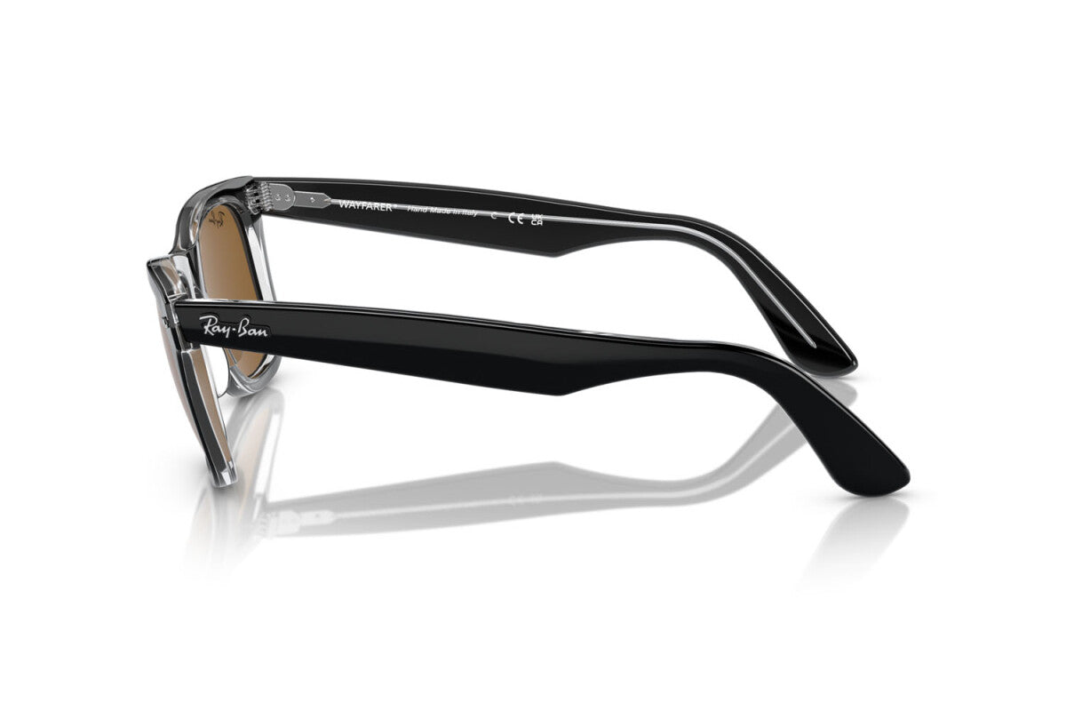 OCCHIALE DA SOLE UNISEX RAY-BAN WAYFARER RB 2140 (129433) TAGLIA 54/22/150