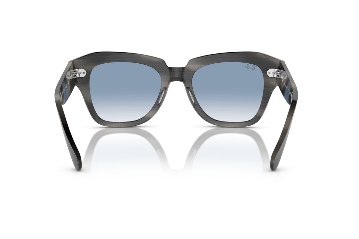 OCCHIALE DA SOLE UNISEX RAY-BAN STATE STREET RB 2186 (14043F) TAGLIA 49/20/145