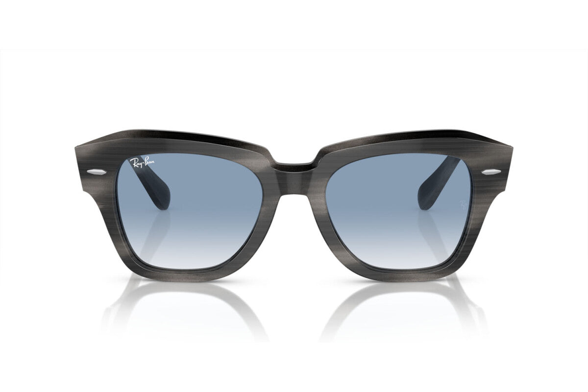 OCCHIALE DA SOLE UNISEX RAY-BAN STATE STREET RB 2186 (14043F) TAGLIA 52/20/145