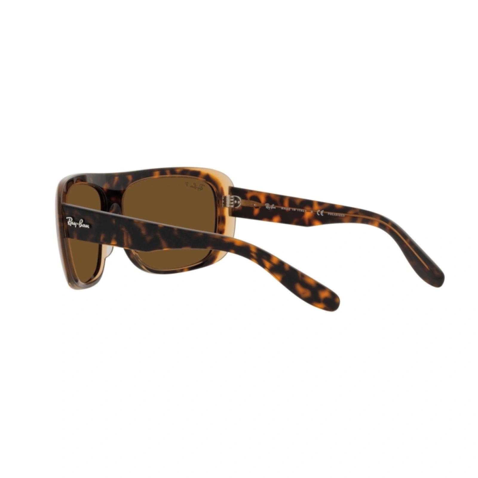 RAY-BAN RB 2196 BLAIR 129257 HAVANA ON TRANSPARENT BROWN | OCCHIALE DA SOLE UNISEX CALIBRO 64