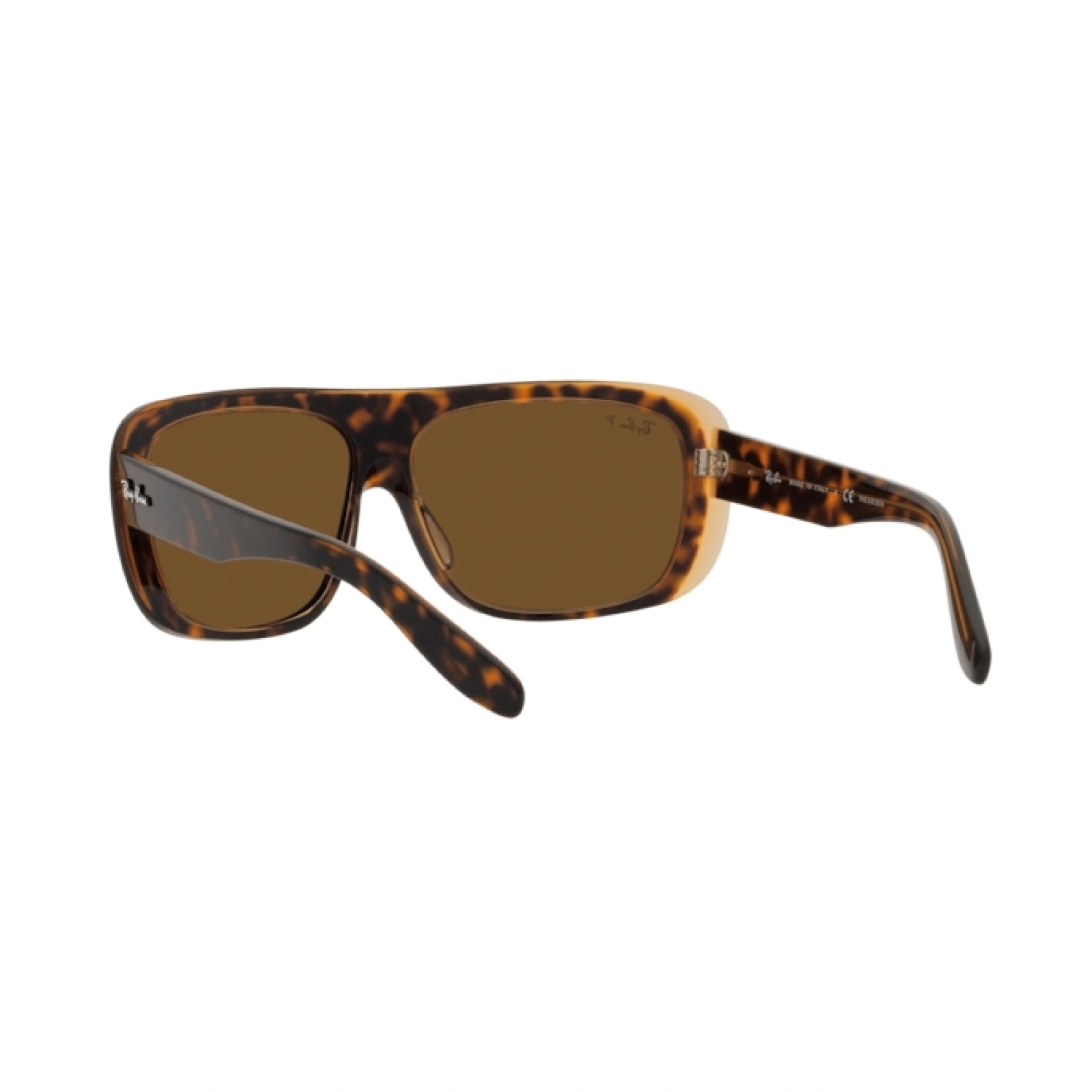 RAY-BAN RB 2196 BLAIR 129257 HAVANA ON TRANSPARENT BROWN | OCCHIALE DA SOLE UNISEX CALIBRO 64