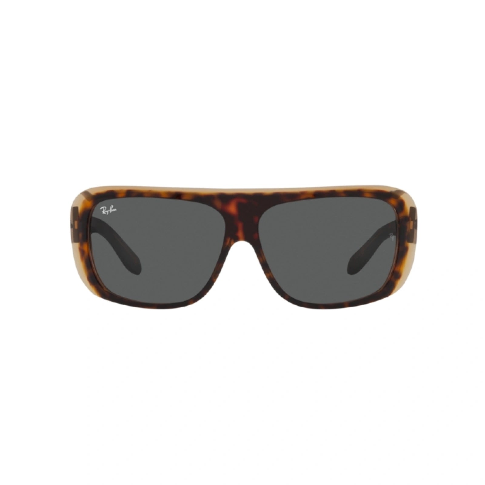 RAY-BAN RB 2196 BLAIR 1292B1 HAVANA ON TRANSPARENT BROWN | OCCHIALE DA SOLE UNISEX CALIBRO 61
