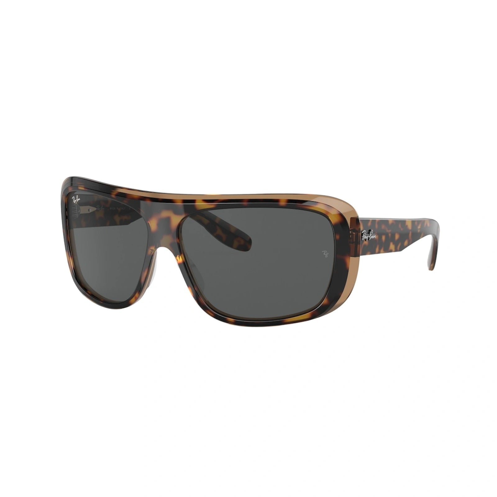RAY-BAN RB 2196 BLAIR 1292B1 HAVANA ON TRANSPARENT BROWN | OCCHIALE DA SOLE UNISEX CALIBRO 64