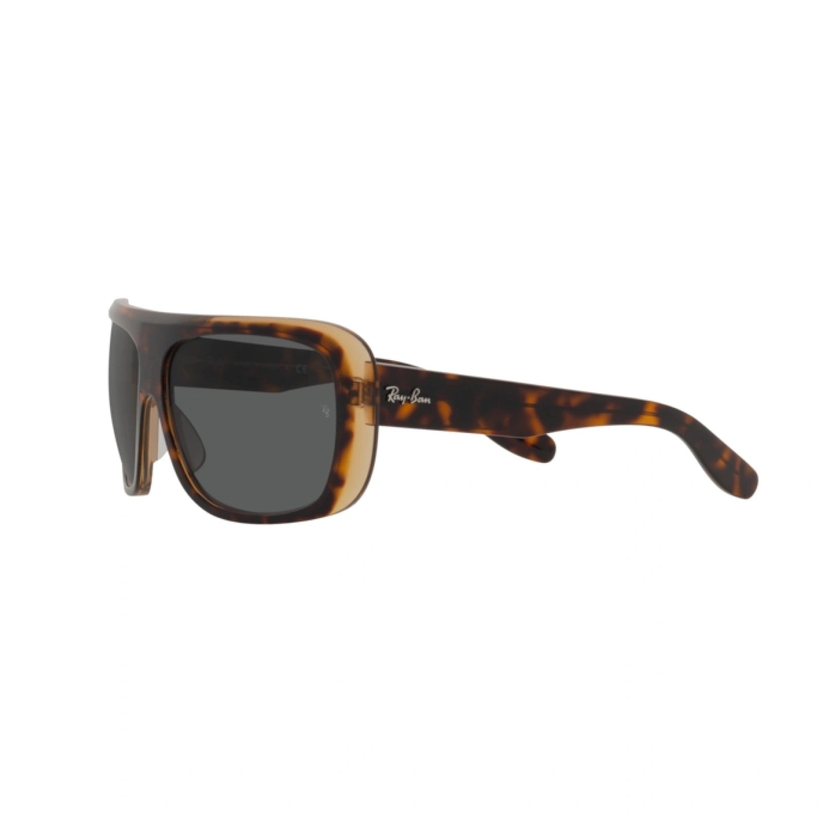 RAY-BAN RB 2196 BLAIR 1292B1 HAVANA ON TRANSPARENT BROWN | OCCHIALE DA SOLE UNISEX CALIBRO 64