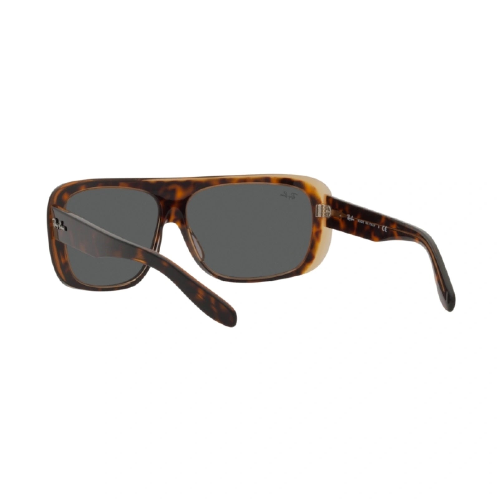 RAY-BAN RB 2196 BLAIR 1292B1 HAVANA ON TRANSPARENT BROWN | OCCHIALE DA SOLE UNISEX CALIBRO 64
