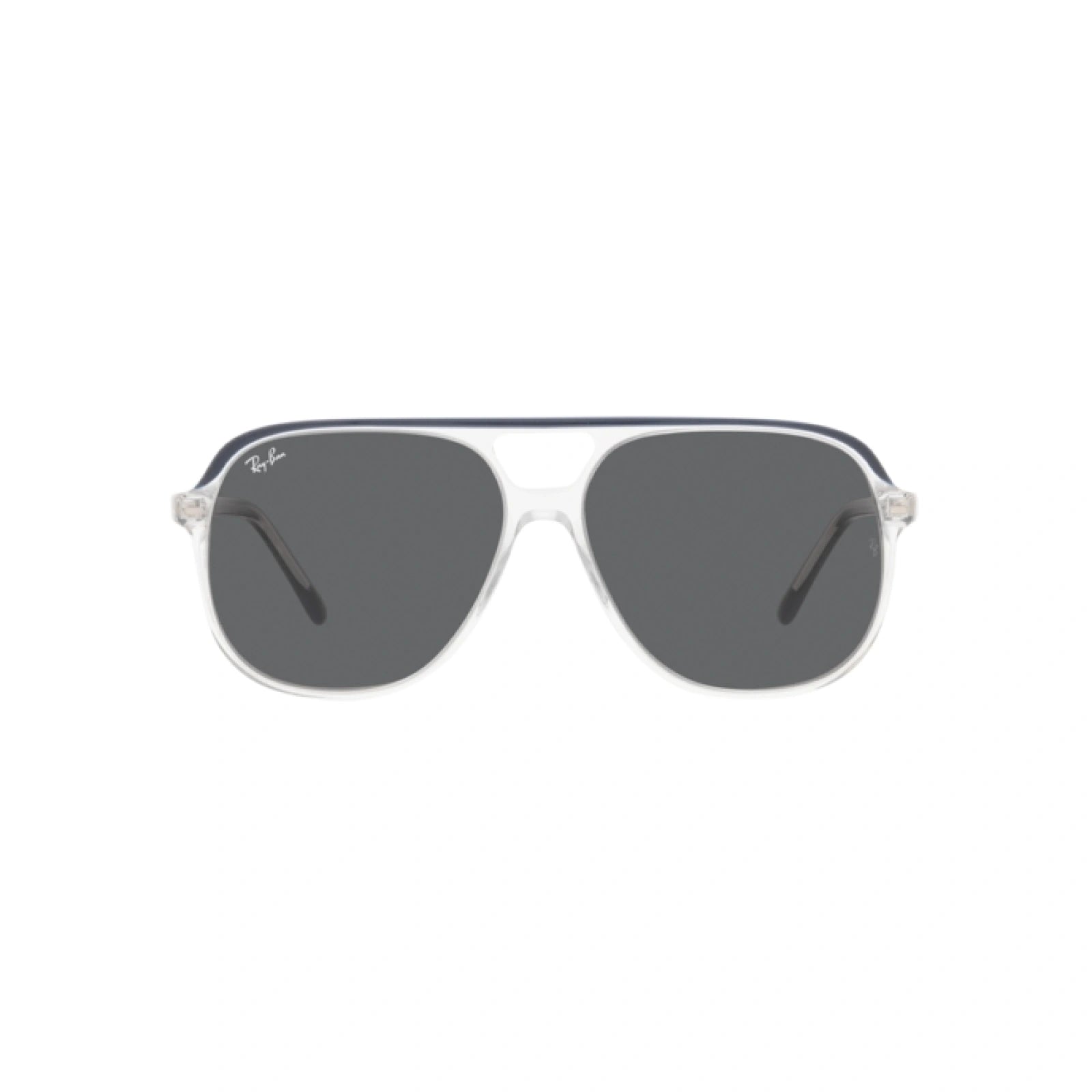 RAY-BAN RB 2198 BILL 1341B1 BLU SU TRASPARENTE | OCCHIALE DA SOLE UNISEX CALIBRO 60