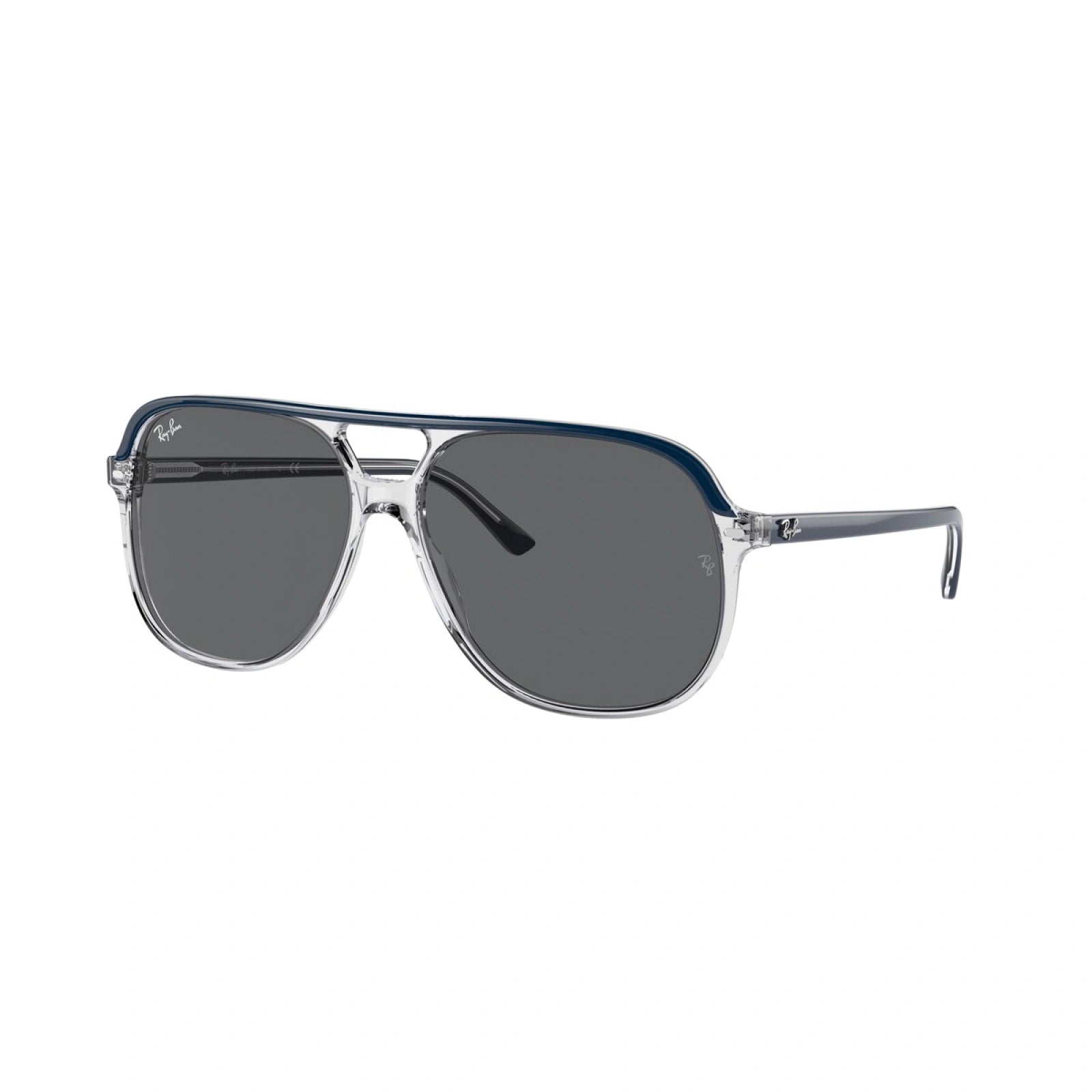 RAY-BAN RB 2198 BILL 1341B1 BLU SU TRASPARENTE | OCCHIALE DA SOLE UNISEX CALIBRO 60