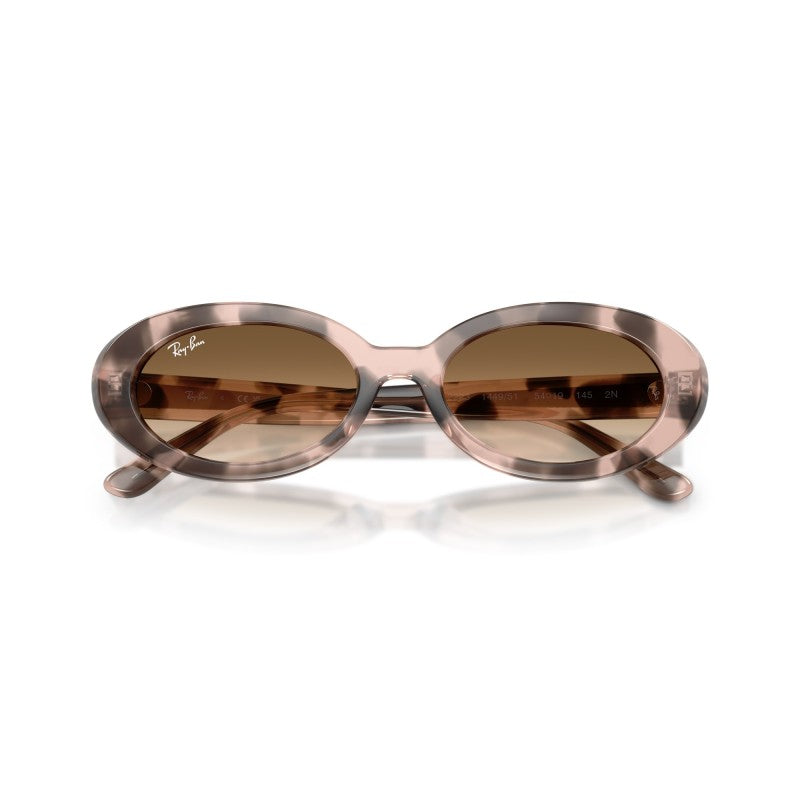 WOMEN'S SUNGLASSES RAY-BAN RB 2299 LADY BURBANK 6659G4 GREEN CALIBER 55 