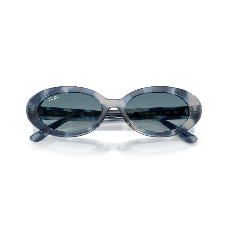 WOMEN'S SUNGLASSES RAY-BAN RB 2299 LADY BURBANK 6659G4 GREEN CALIBER 55 