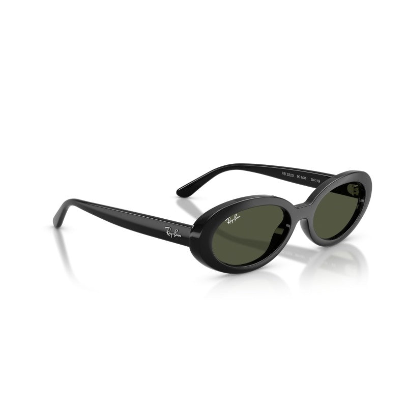 WOMEN'S SUNGLASSES RAY-BAN RB 2299 LADY BURBANK 6659G4 GREEN CALIBER 55 