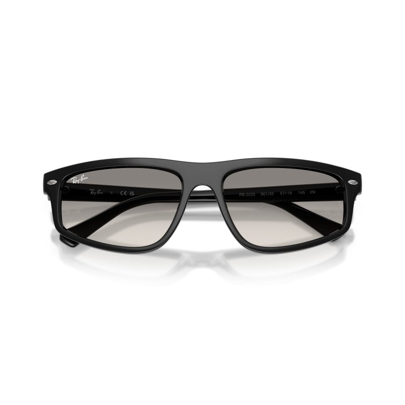 OCCHIALE DA SOLE UNISEX | RAY-BAN RB 2225 - 901/32 NERO - CALIBRO 57
