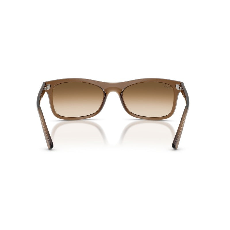 OCCHIALE DA SOLE UNISEX | RAY-BAN RB 2226 - 664051 MARRONE CHIARO TRASPARENTE - CALIBRO 54
