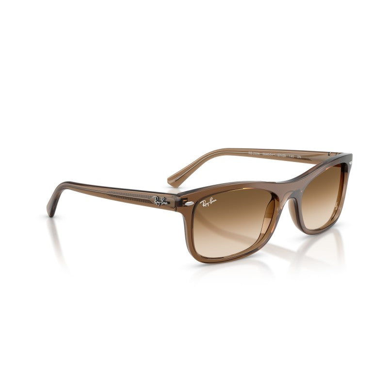 OCCHIALE DA SOLE UNISEX | RAY-BAN RB 2226 - 664051 MARRONE CHIARO TRASPARENTE - CALIBRO 54