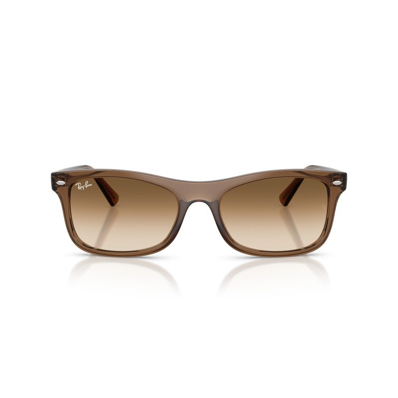 OCCHIALE DA SOLE UNISEX | RAY-BAN RB 2226 - 664051 MARRONE CHIARO TRASPARENTE - CALIBRO 54