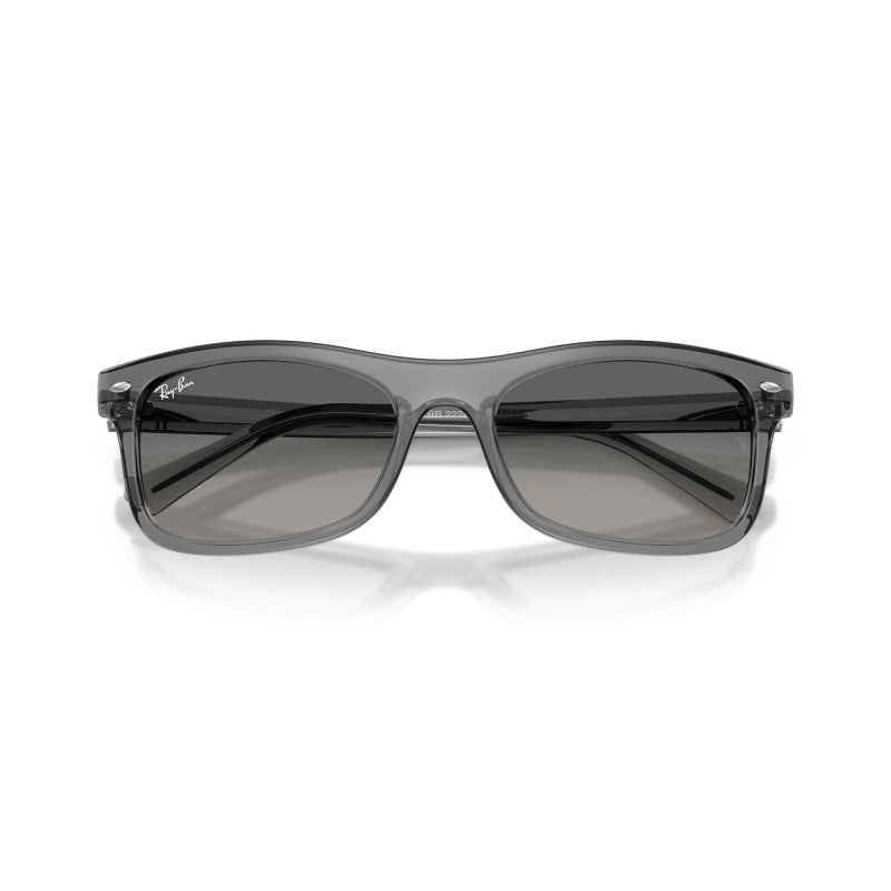 OCCHIALE DA SOLE UNISEX | RAY-BAN RB 2226 - 664171 GRIGIO TRASPARENTE - CALIBRO 54