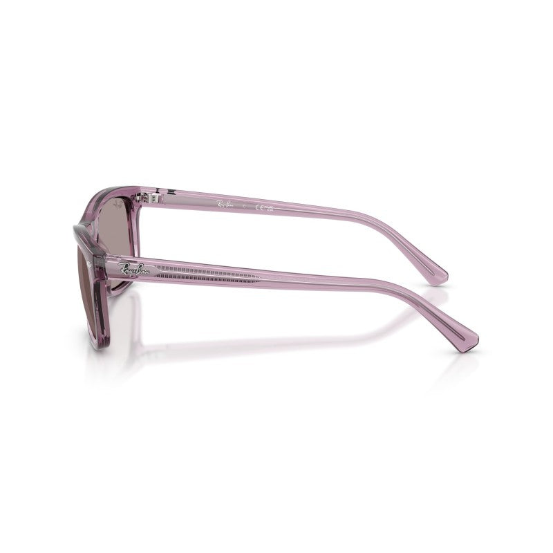 OCCHIALE DA SOLE UNISEX | RAY-BAN RB 2226 - 684753 VIOLA TRASPARENTE - CALIBRO 54