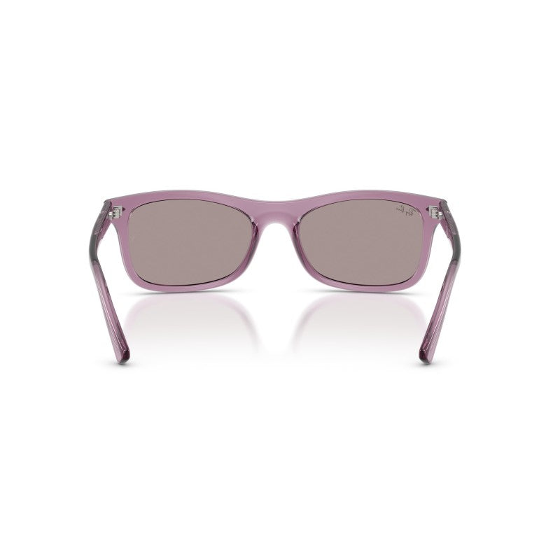 OCCHIALE DA SOLE UNISEX | RAY-BAN RB 2226 - 684753 VIOLA TRASPARENTE - CALIBRO 54