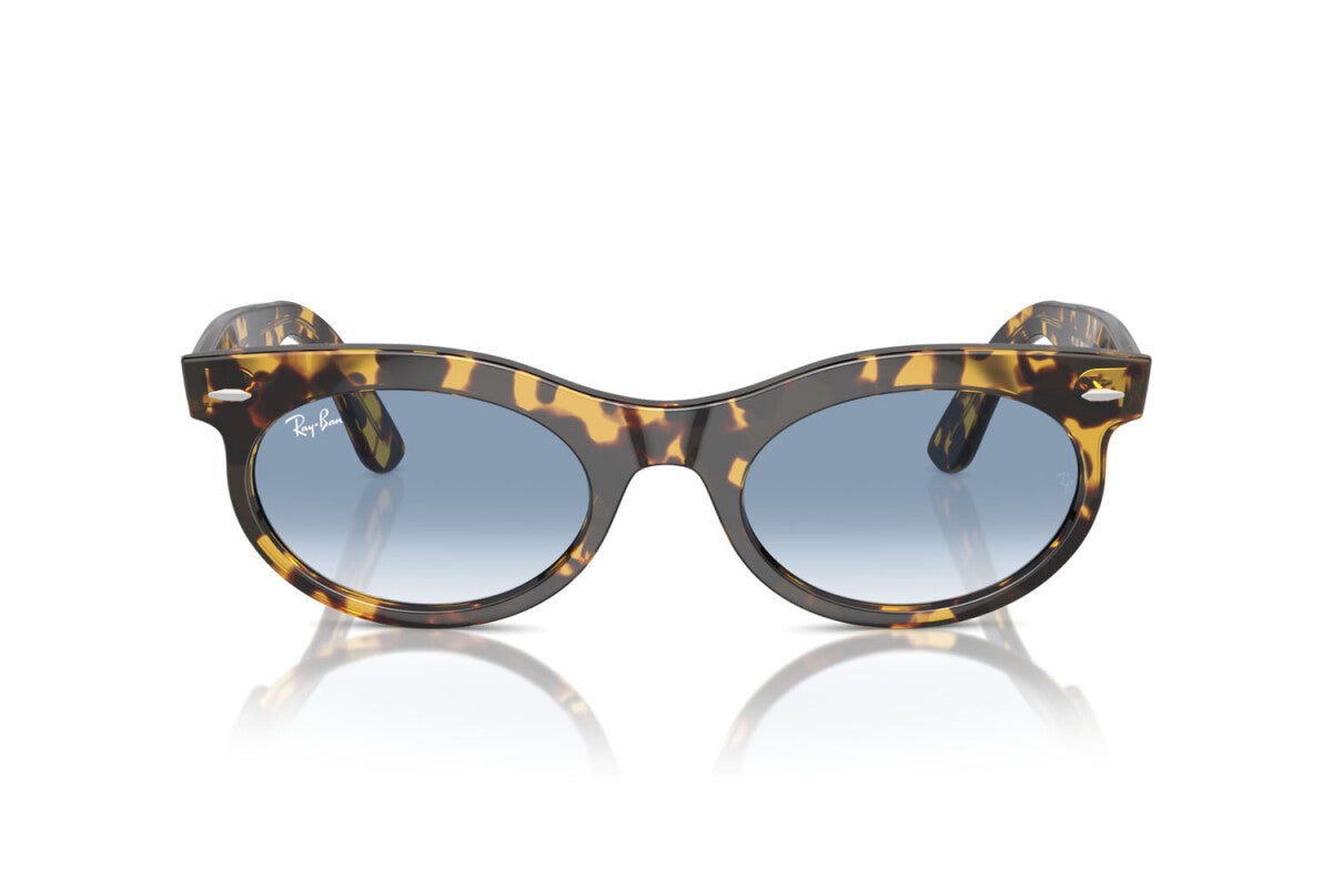 OCCHIALE DA SOLE UNISEX RAY-BAN WAYFARER OVAL RB 2242 (13323F) TAGLIA 53/22/150