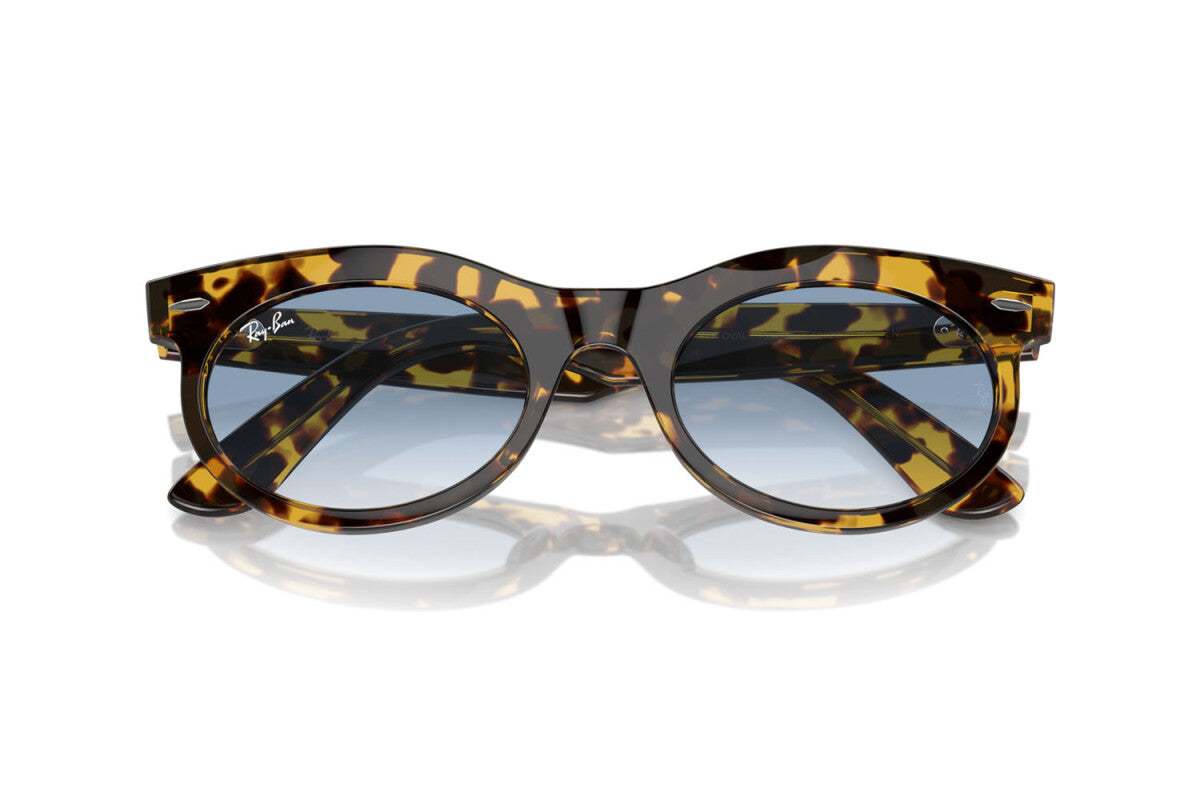 OCCHIALE DA SOLE UNISEX RAY-BAN WAYFARER OVAL RB 2242 (13323F) TAGLIA 50/22/150