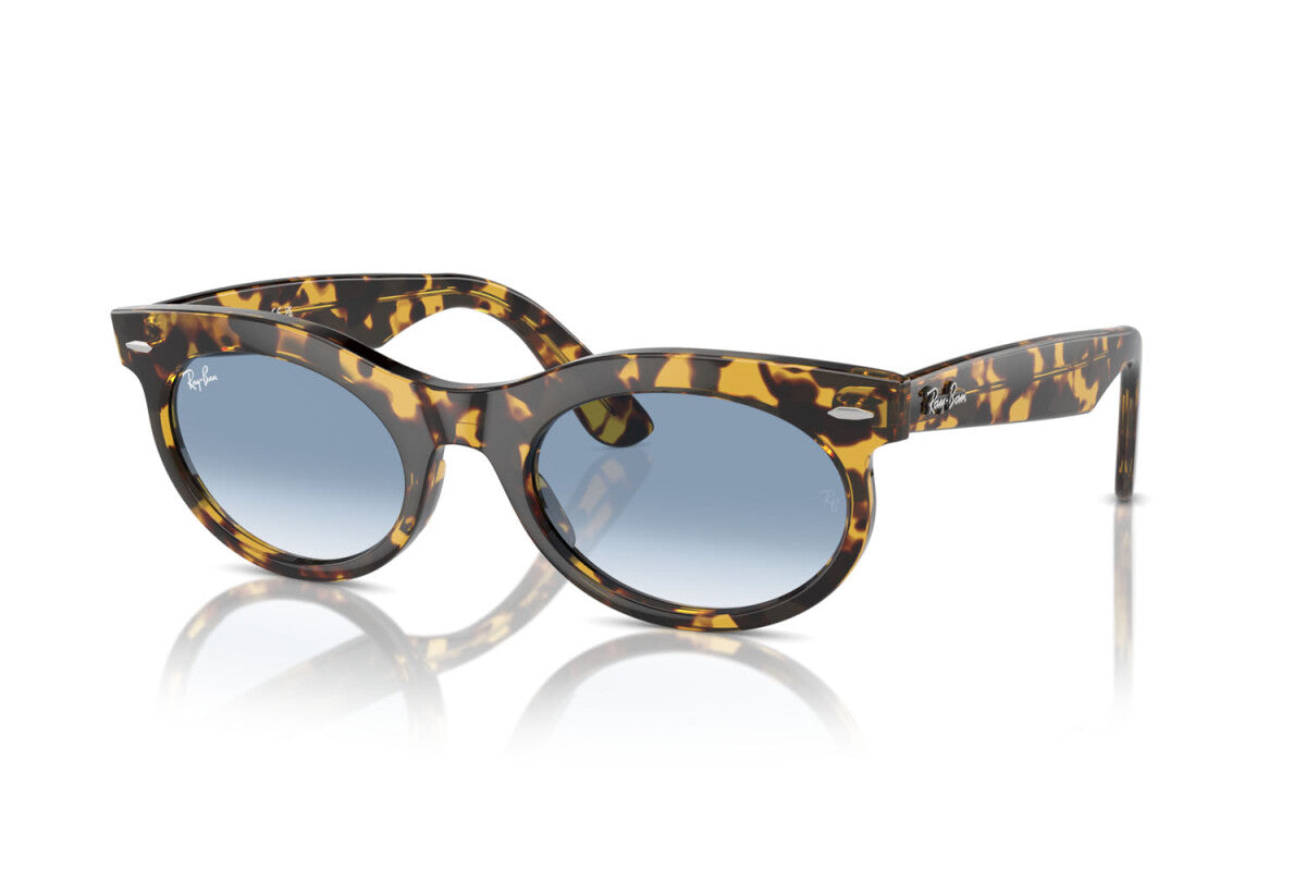 OCCHIALE DA SOLE UNISEX RAY-BAN WAYFARER OVAL RB 2242 (13323F) TAGLIA 53/22/150