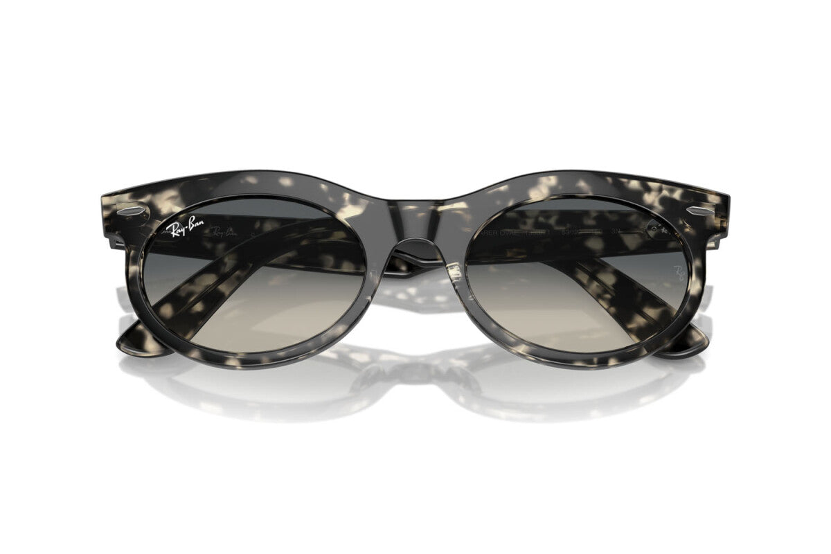 OCCHIALE DA SOLE UNISEX RAY-BAN WAYFARER OVAL RB 2242 (133371) TAGLIA 50/22/150